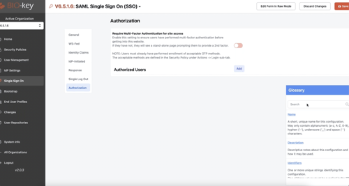 Glossary and Help Information
